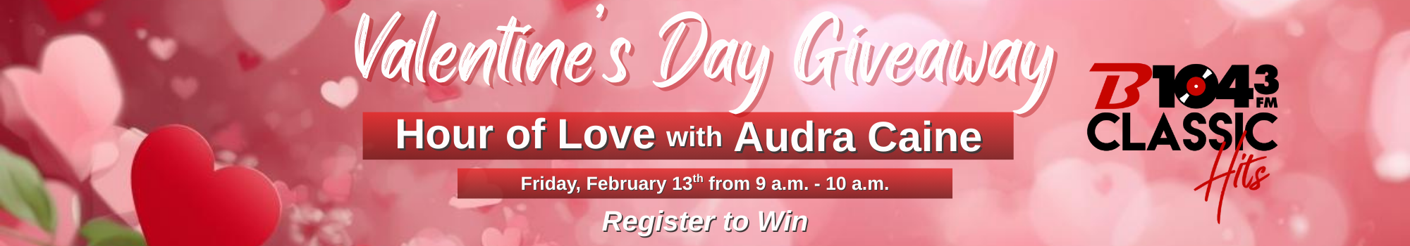 2026 Valentines Day Giveaway Registration